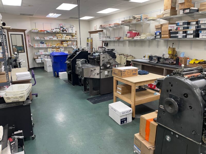 Well Established Printing Business for Sale in Clinton Furrow