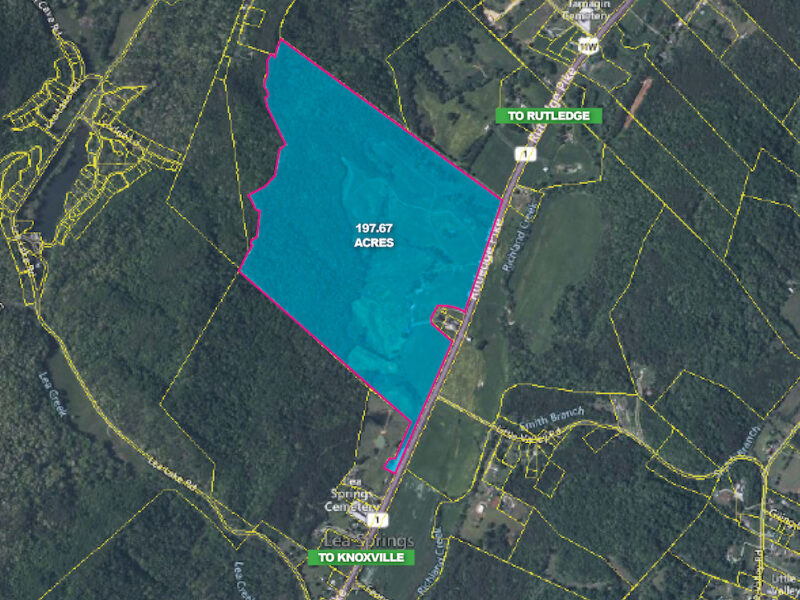 SOLD: 197 Acres with Mountain Views in Blaine, TN