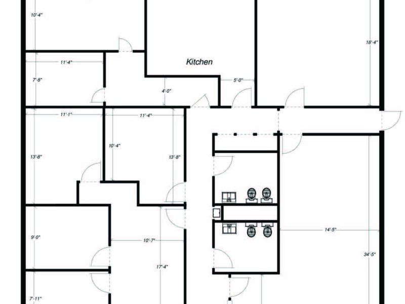 FOR LEASE: Office Space 2,800 sf Near UT and Downtown Knoxville