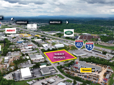 FOR LEASE: Fantastic 4.5 Acres of Industrial Land in Prime West Knoxville Location
