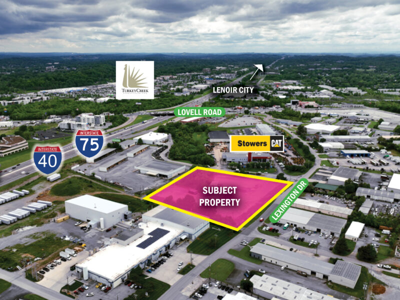 FOR LEASE: Fantastic 4.5 Acres of Industrial Land in Prime West Knoxville Location