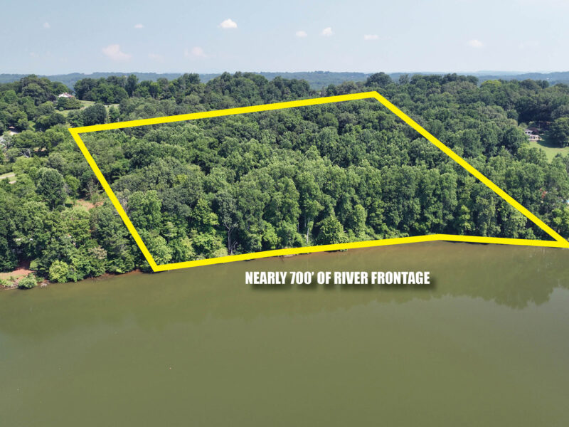 Spectacular 22 Waterfront Acres Near Downtown Knoxville
